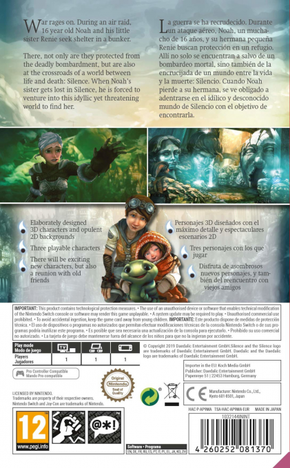 Silence — box-2D-back (EU)