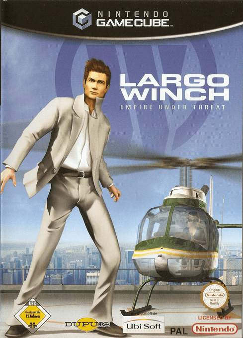 Largo Winch - Empire Under Threat — box-2D (DE)