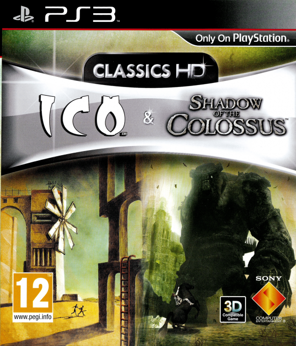Classics Hd - Ico And Shadow Of The Colossus — box-2D (EU)