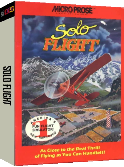 Solo Flight — box-3D (US)