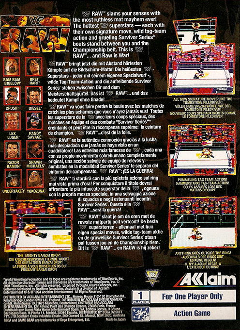 Wwf Raw — box-2D-back (EU)