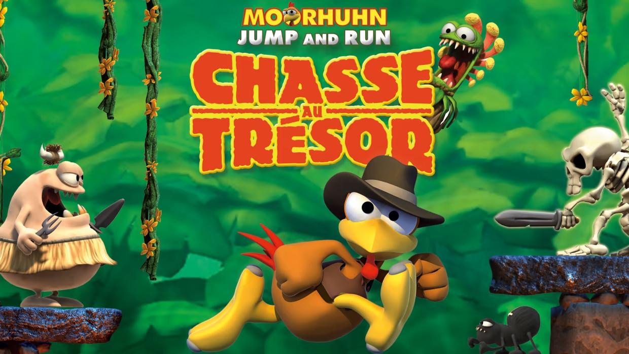Crazy Chicken - Jump 'N' Run - Traps and Treasures — sstitle (WOR)