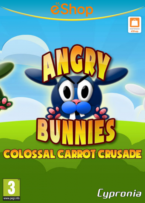 Angry Bunnies - Colossal Carrot Crusade — box-2D (EU)