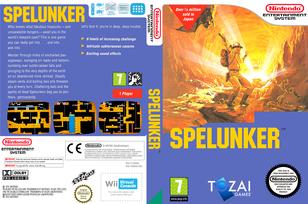 Spelunker — box-texture (EU)