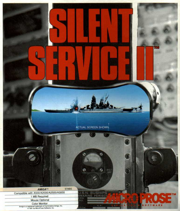 Silent Service II box art