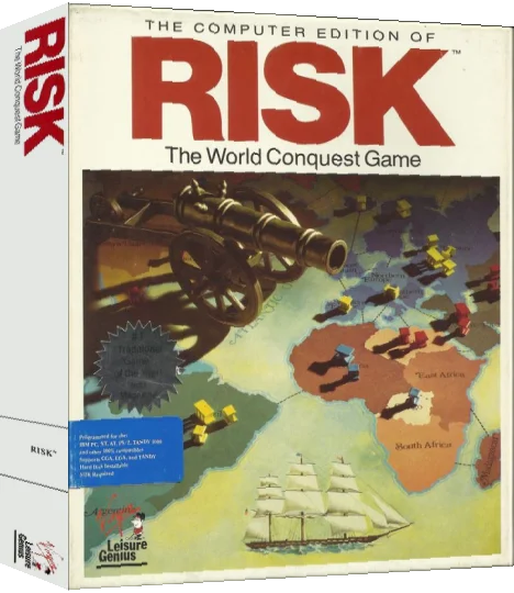 Computer Edition Of Risk - World Conquest Game, The — box-3D (US)