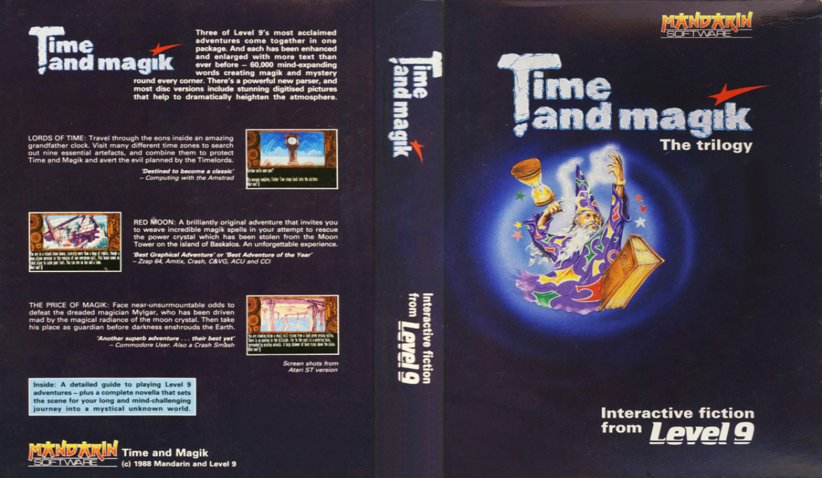 Time and Magik — box-texture (EU)