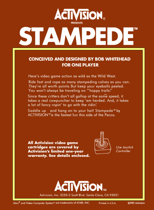 Stampede — box-2D-back (US)