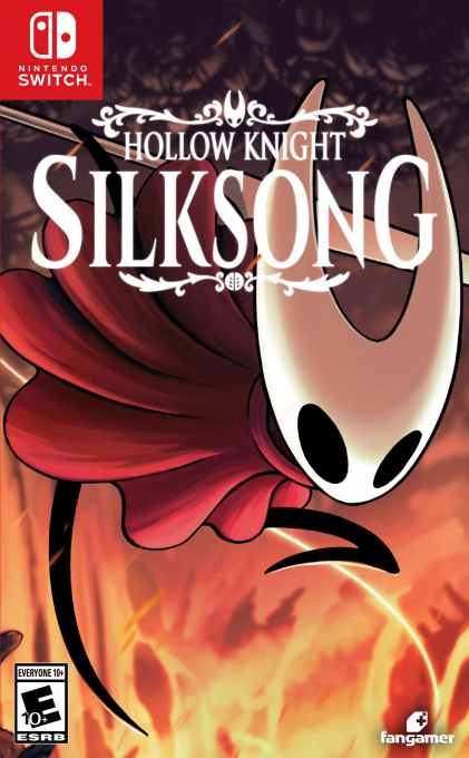 Hollow Knight Silksong box art
