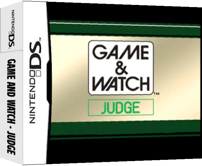 Game and Watch - Judge — box-3D (WOR)