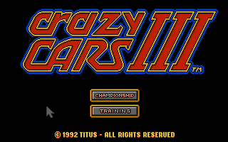 Crazy Cars 3 — sstitle (EU)