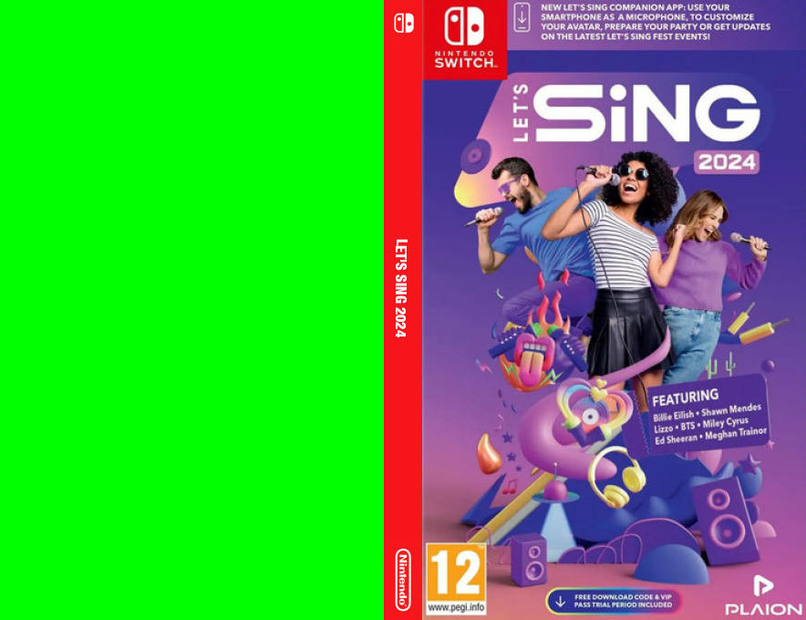Let's Sing 2024 — box-texture (EU)