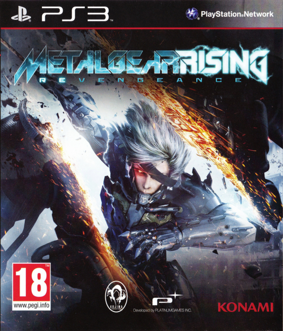 Metal Gear Rising - Revengeance — box-2D (DE)