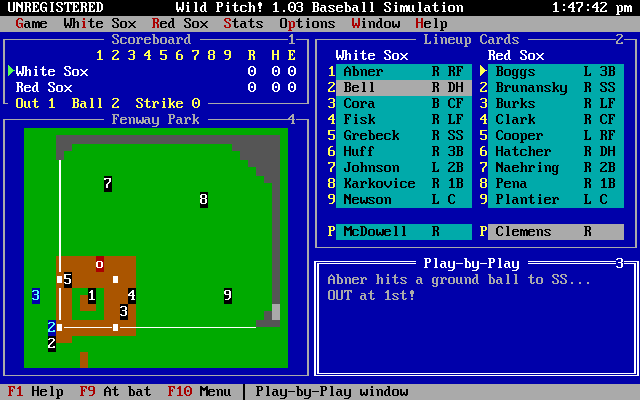 Wild Pitch! — ss (WOR)