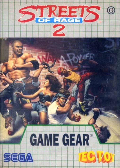 Streets Of Rage 2 — box-2D (BR)