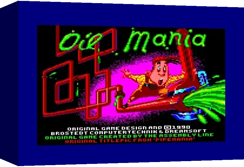 Oil Mania — box-3D (WOR)