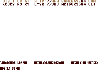 Cryptogram — ss (WOR)