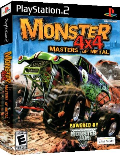 Monster 4x4 - Masters of Metal — box-3D (US)