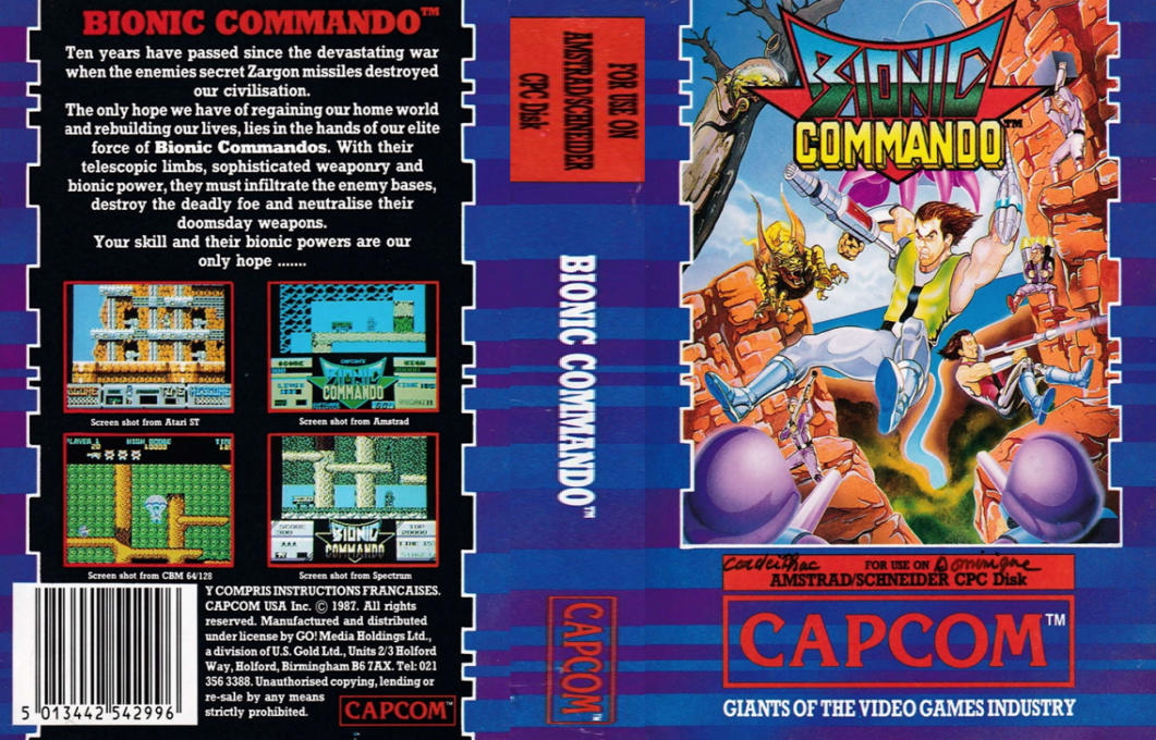 Bionic Commando — box-texture (EU)