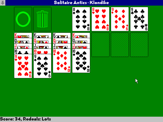 Masque Solitaire Antics — ss (US)