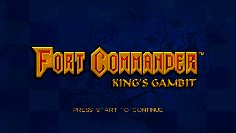 Fort Commander - King's Gambit — sstitle (WOR)
