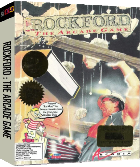 Rockford - The Arcade Game — box-3D (EU)