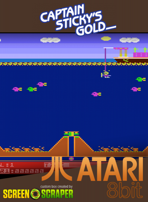 Captain Sticky's Gold — box-2D (SS)