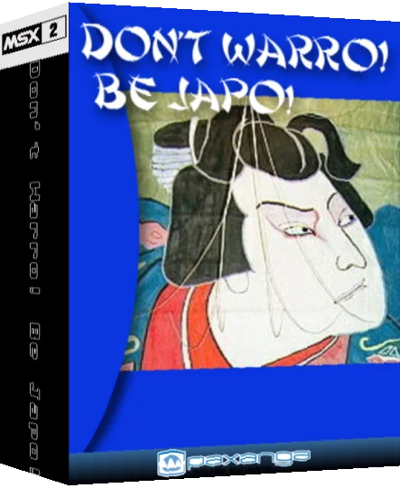 Don't Warro! Be Japo! — box-3D (WOR)