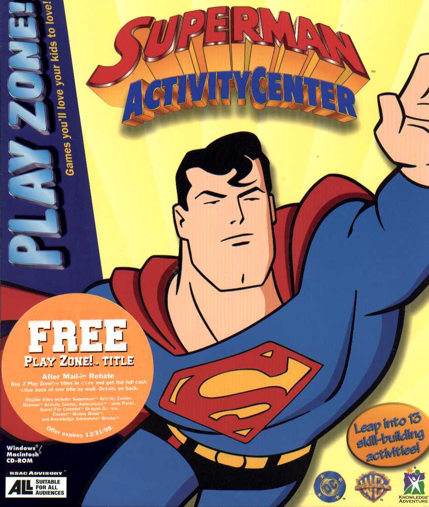 Superman Activity Center box art