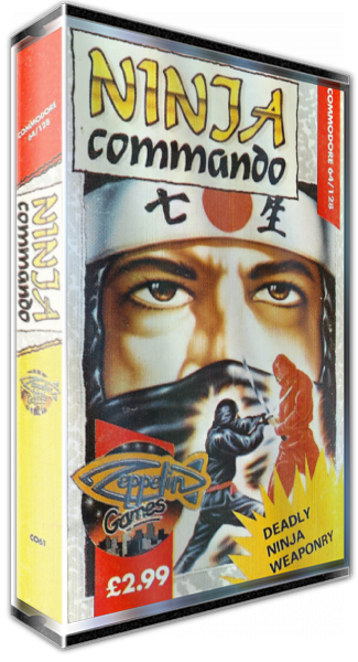Ninja Commando — box-3D (EU)