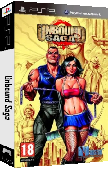 Unbound Saga — box-3D (JP)