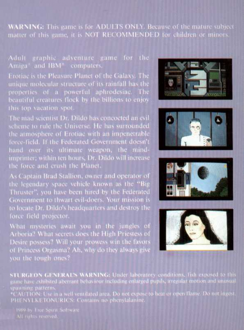 Planet Of Lust — box-2D-back (US)