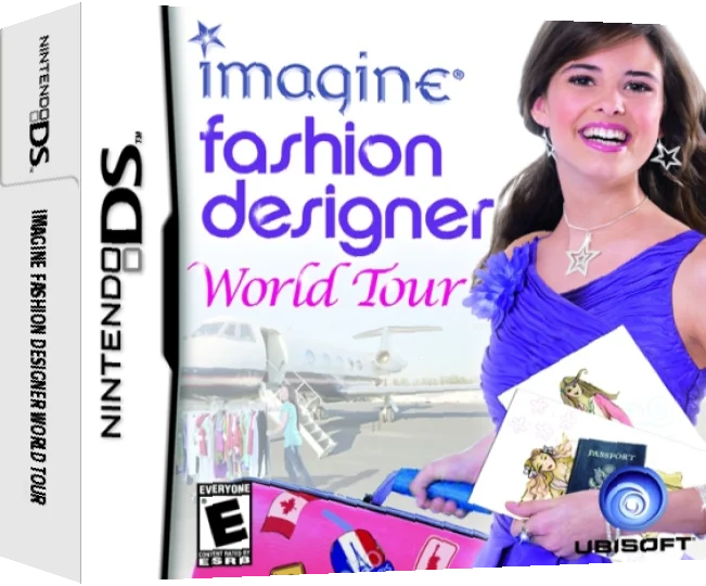 Imagine - Fashion Designer - World Tour — box-3D (US)