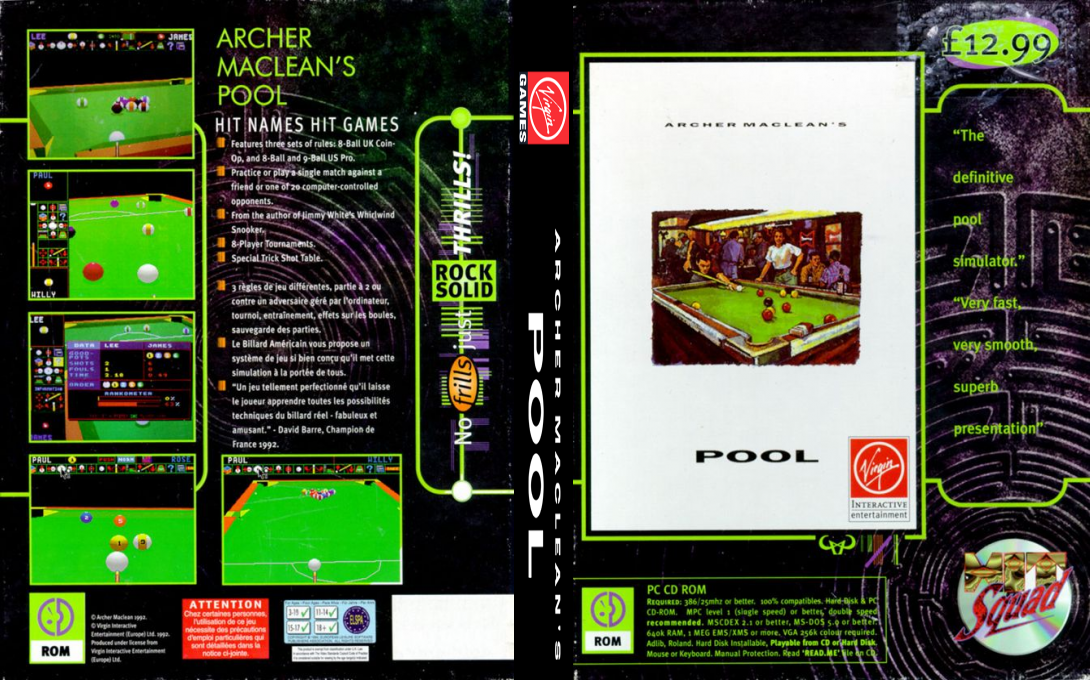 Archer Maclean's Pool — box-texture (EU)