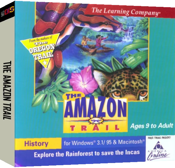 Amazon Trail, The — box-3D (US)