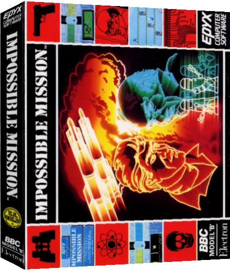 Impossible Mission — box-3D (EU)
