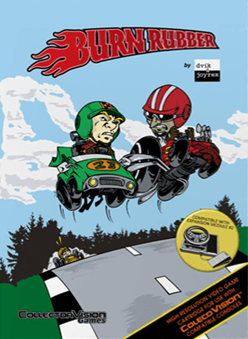 Burn Rubber box art