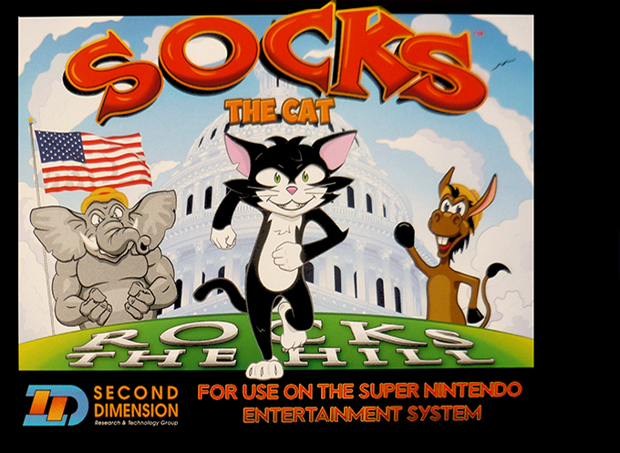 Socks The Cat Rocks The Hill box art