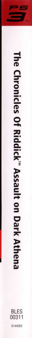 Chronicles of Riddick, The - Assault on Dark Athena — box-2D-side (FR)