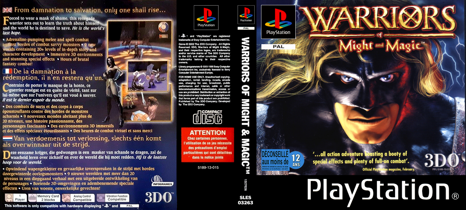 Warriors Of Might And Magic — box-texture (EU)