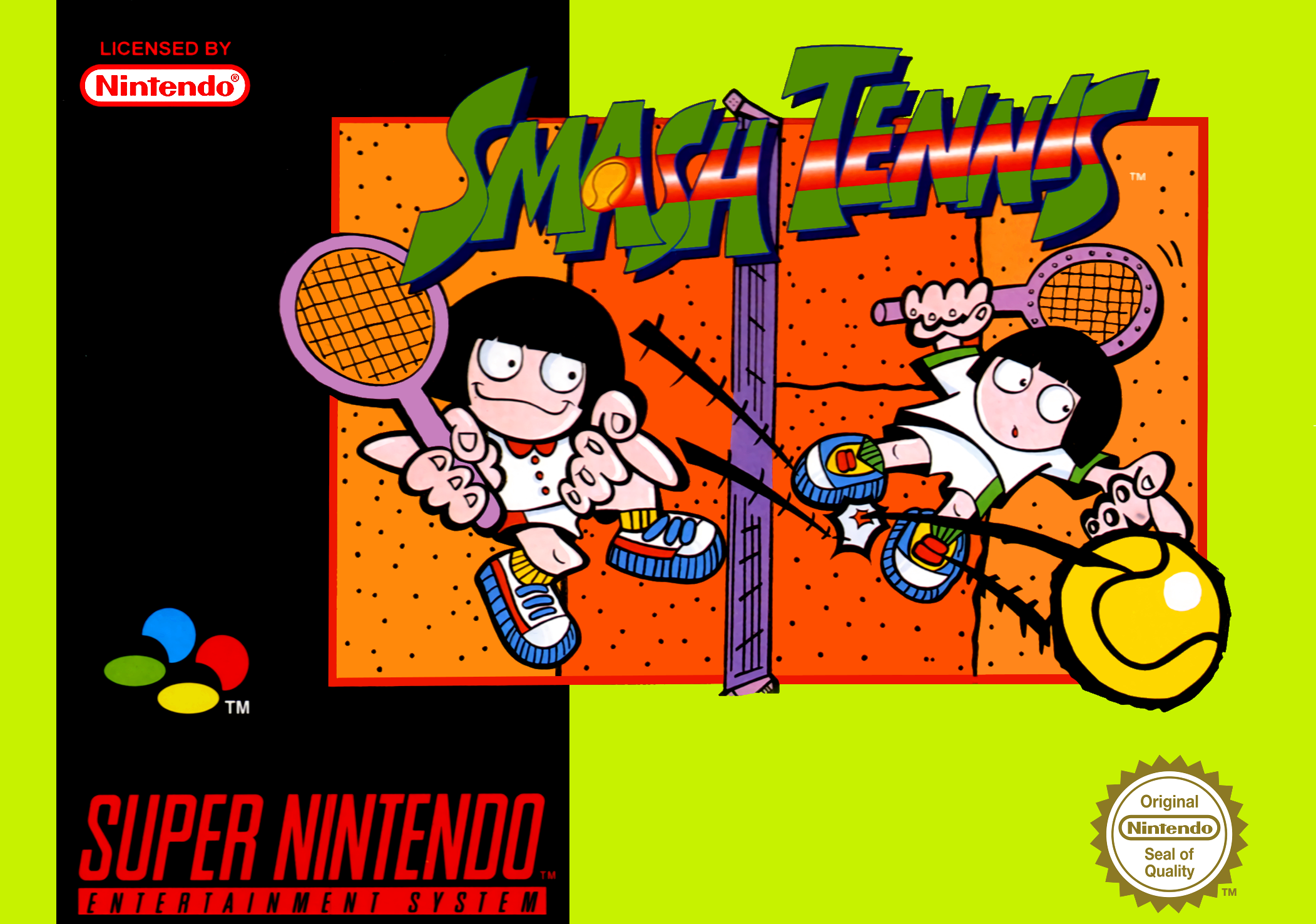 Smash Tennis box art