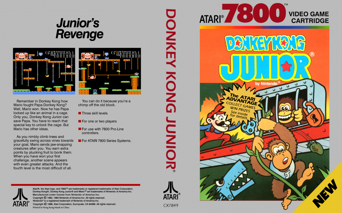 Donkey Kong Junior — box-texture (WOR)