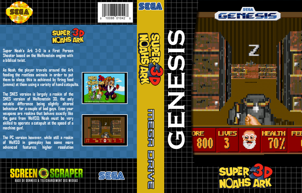 Mega 3D Noah's Ark — box-texture (SS)