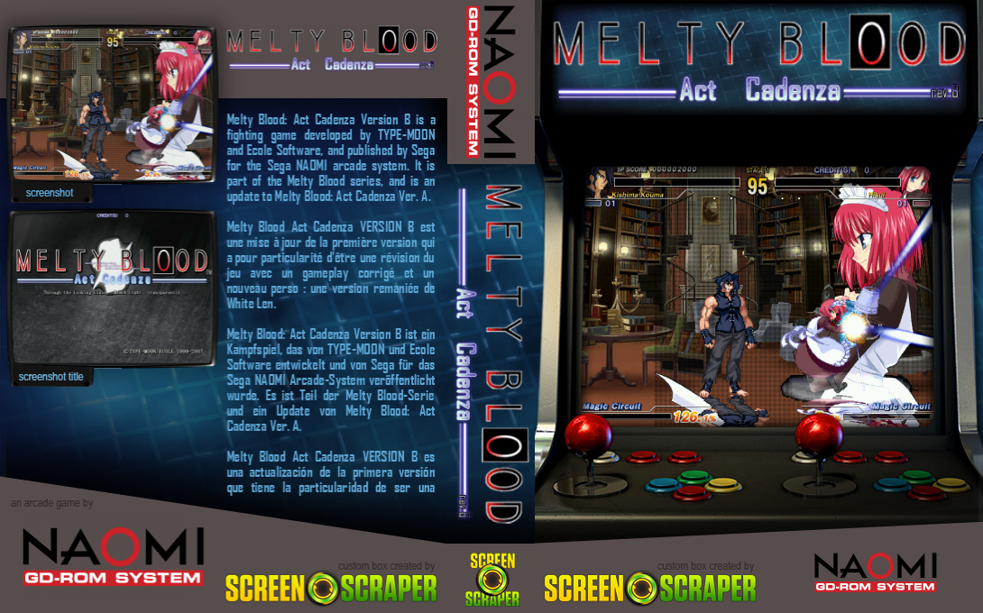 Melty Blood - Act Cadenza Ver. B — box-texture (SS)