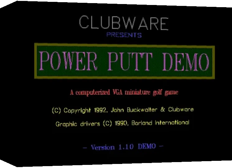 Power Putt — box-3D (WOR)