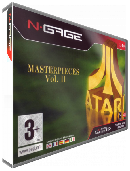 Atari Masterpieces Vol. II — box-3D (FR)