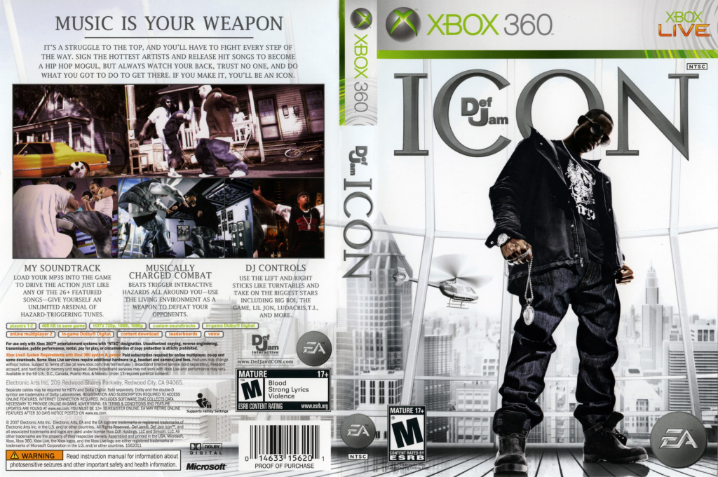 Def Jam - Icon — box-texture (US)