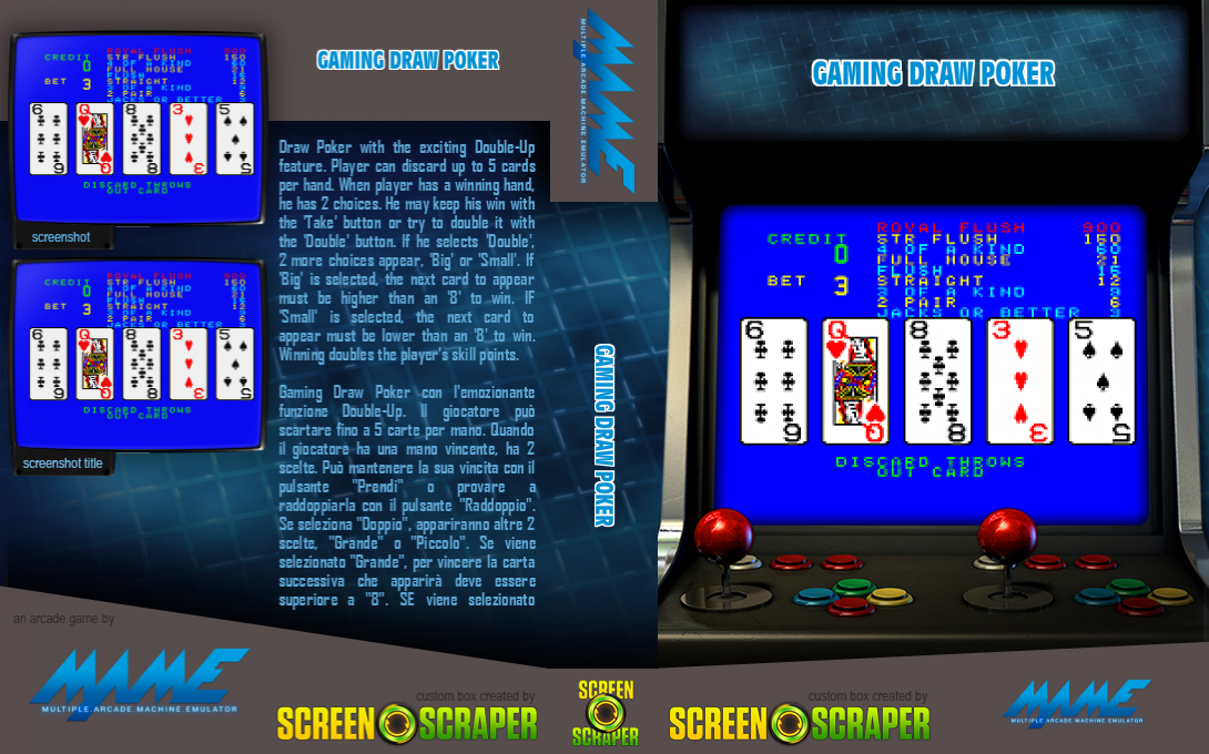 Gaming Draw Poker — box-texture (SS)