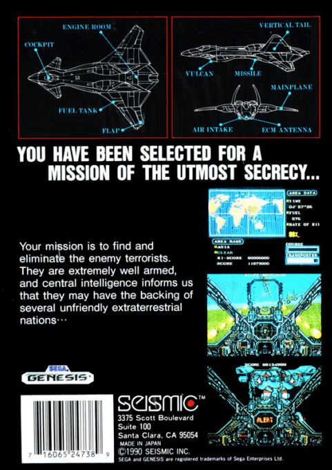 Air Diver — box-2D-back (US)