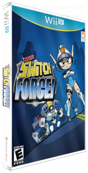 Mighty Switch Force! Hyper Drive Edition — box-3D (US)